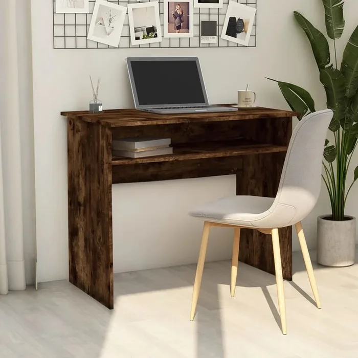 Desk 90X50X74 Cm Engineered Wood