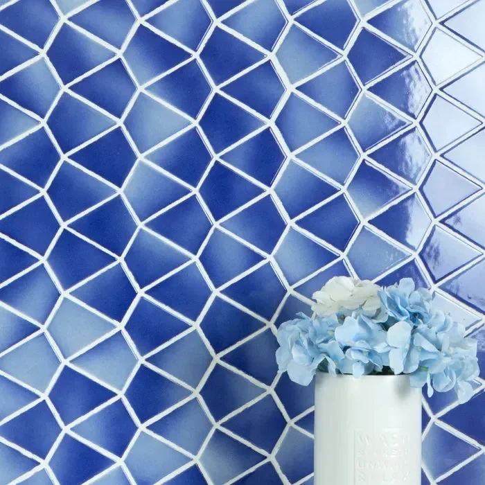 Diamond Series 2″ x 3″ Porcelain Mosaic Tile, (11 Pieces)