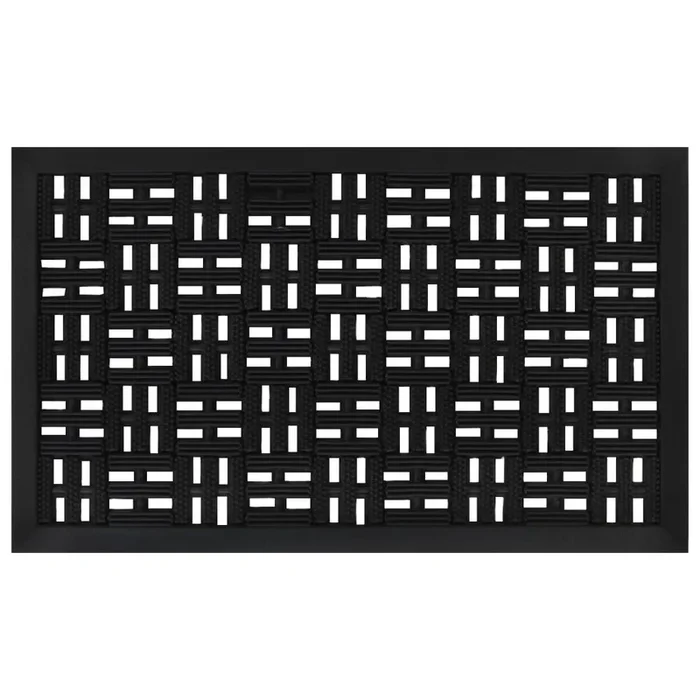 Door Mat Rectangular 45X75 Cm Rubber