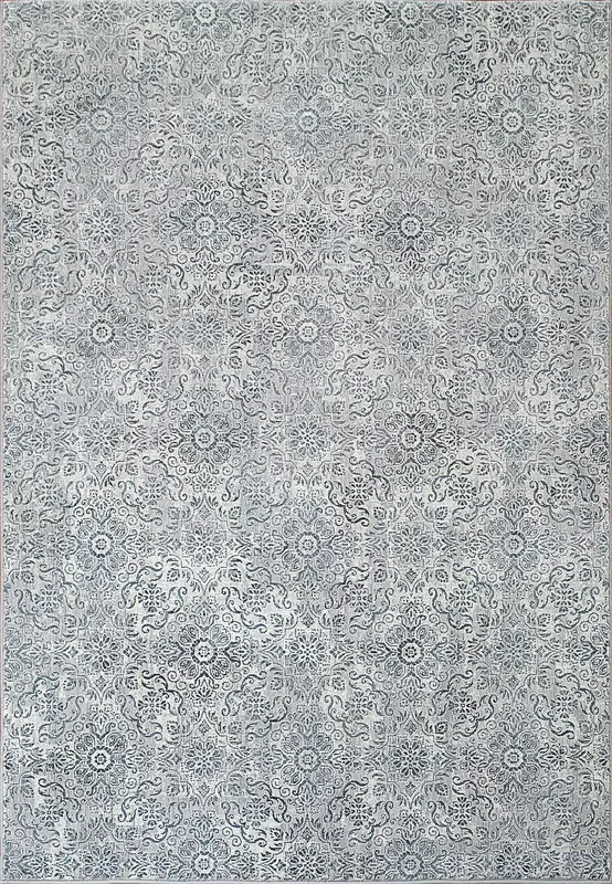Dynamic Ancient Garden 57162-9646 Silver Rug