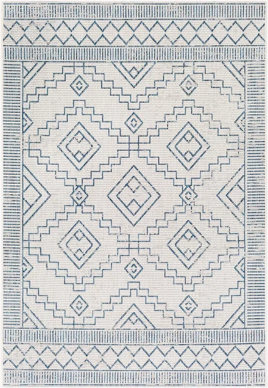 Eagean EAG-2343 6′ x 9′ Machine Woven Indoor/Outdoor Area Rug