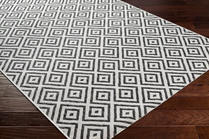 Eagean EAG-2369 8′ x 10′ Machine Woven Indoor/Outdoor Area Rug