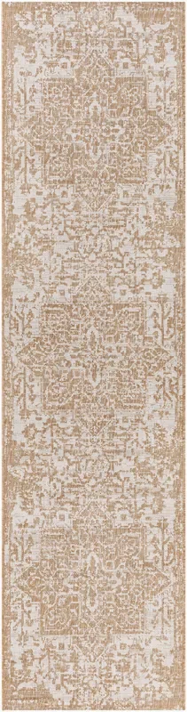 Eagean EAG-2376 10ft Runner Machine Woven Indoor/Outdoor Runner Rug