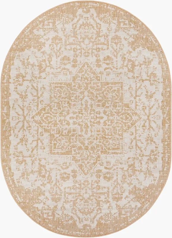 Eagean EAG-2376 2′ x 3′ Machine Woven Indoor/Outdoor Accent Rug