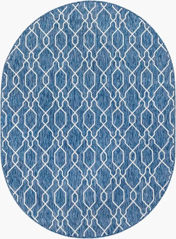 Eagean EAG-2381 9′ x 12′ Machine Woven Indoor/Outdoor Area Rug
