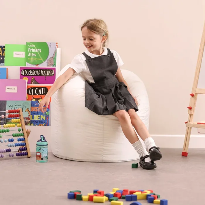 Eden Sensory White Bean Bag