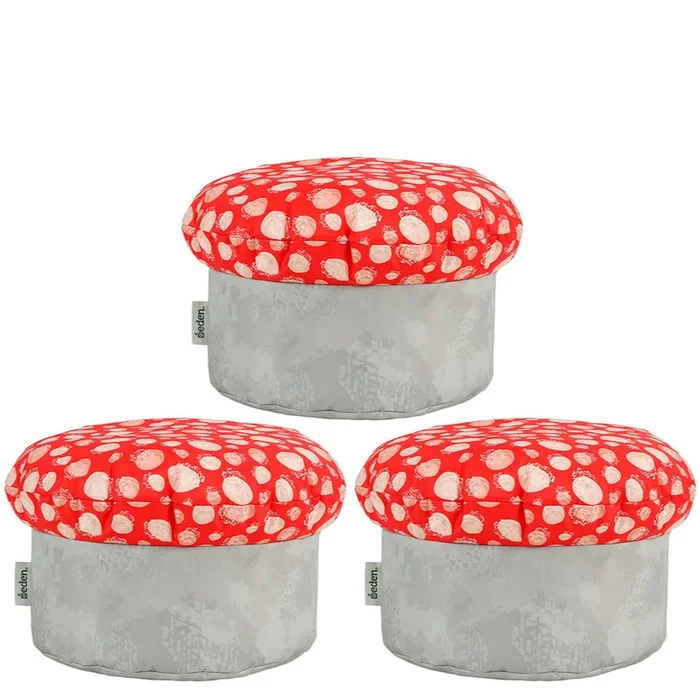 Eden Soft Play Bean Bag Toadstools Set x 3