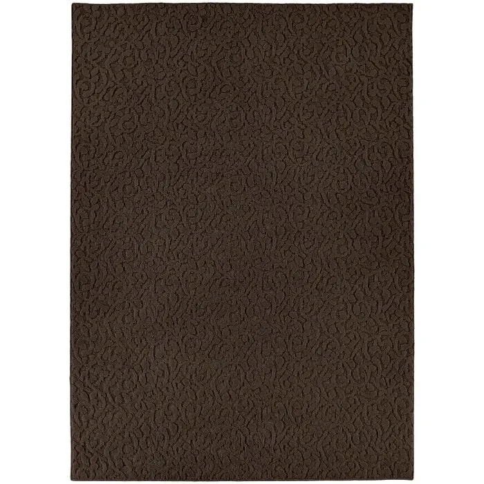 Edith Performance Chocolate Rug, 4′ x 6′
