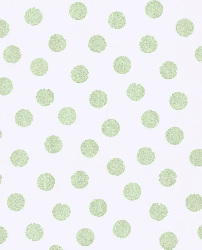 Eijffinger 359062 Odette Mint Stamped Dots Wallpaper