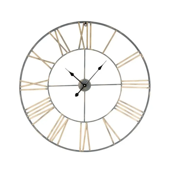 Eisenhauer Metal Wall Clock, Large