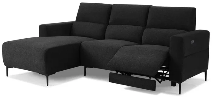 Emma 3 Seater Left Hand Chaise Recliner Sofa