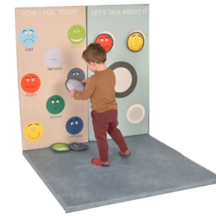 Emotion Interactive Wall Pads x 2 Wth Set 8 Disks + Floor Mat