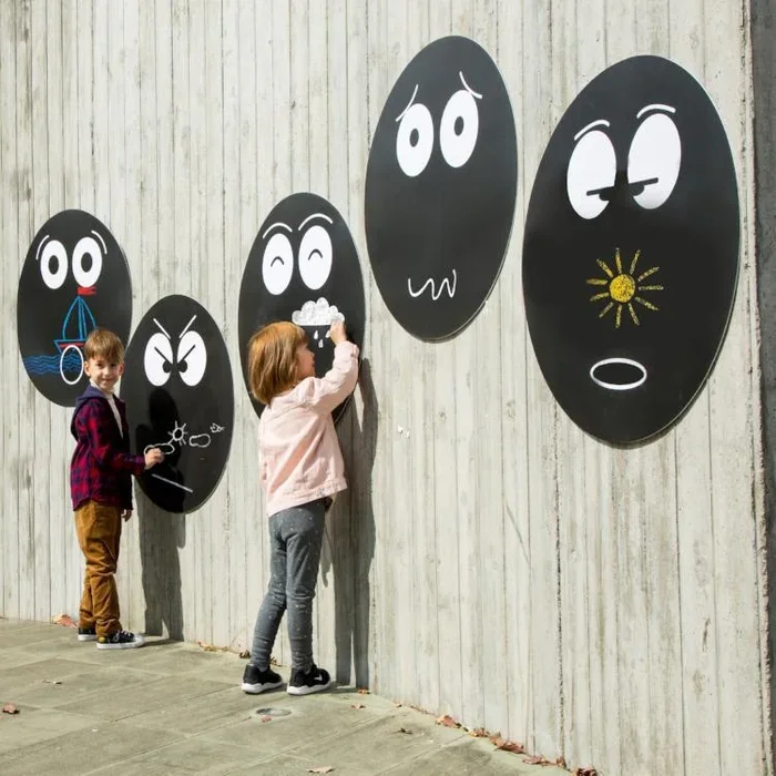 Emotions Outdoor Chalkboard Set Of 5