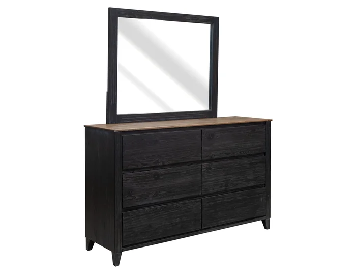 Empire – Mirror – Satin Black / Brown