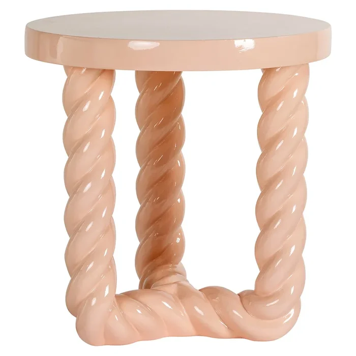 End table Rosly pink- Richmond Interiors – Please message to discuss pricing & availability before purchase