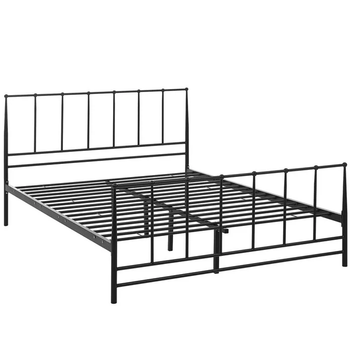 Estate King Bed, Brown, Metal 12397