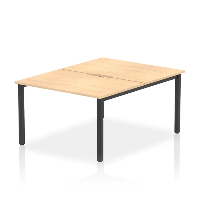 Evolve Plus B2B 2 Person Bench Desk – Maple