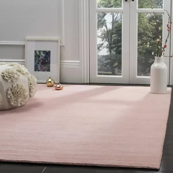 Ewen Area Rug in Light Pink rectangle 8’x10′