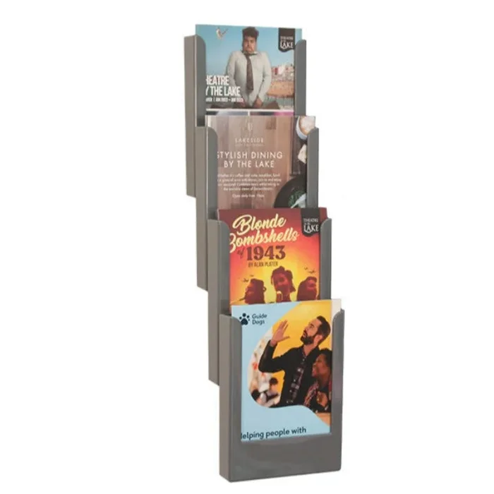 Expanda-Stand™ Solo Leaflet Dispenser – 4 x A5