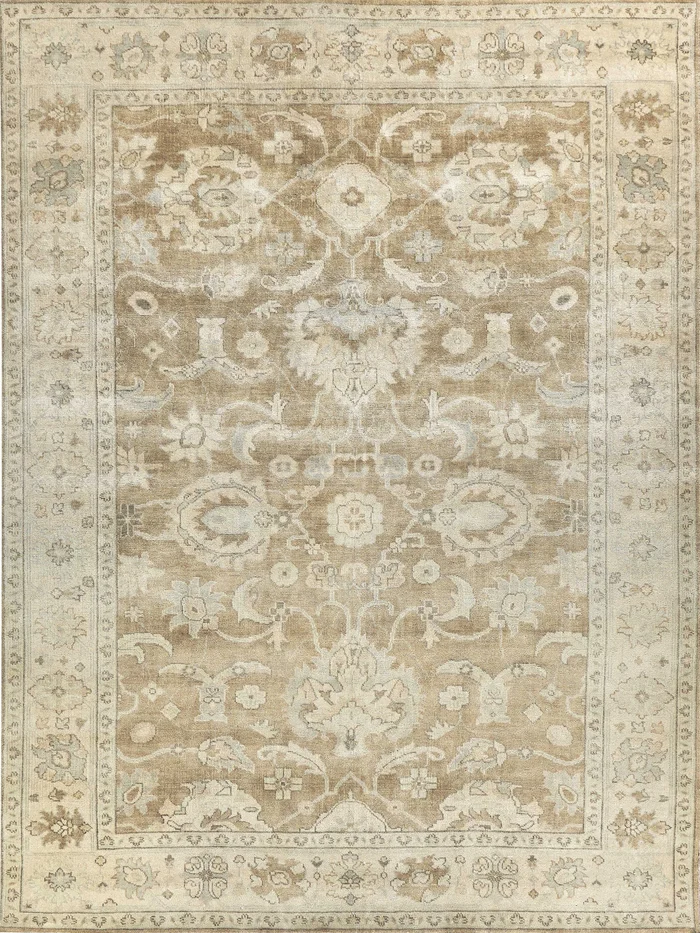 EXQUISITE RUGS Antique Weave Oushak Indoor Hand Knotted – 2001-6’X9′