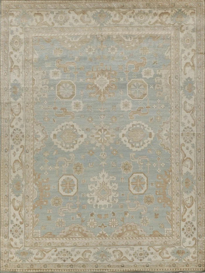 EXQUISITE RUGS Antique Weave Oushak Indoor Hand Knotted – 3280-8’X10′