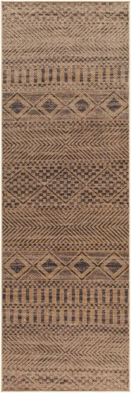 Ez Jute EZT-2315 8ft Runner Machine Woven Washable Recyled Runner Rug