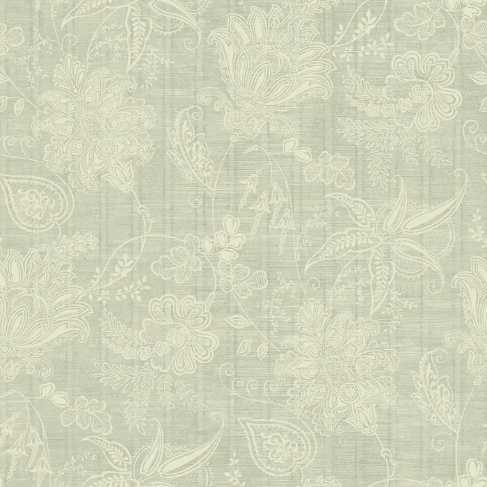 Fairwinds Studio 290-51108 Linen Jacobean Trail Wallpaper