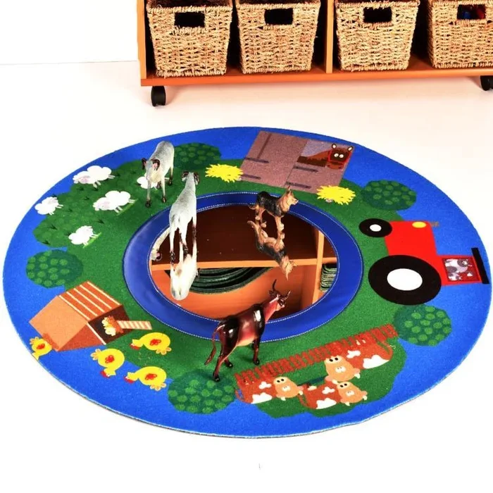 Farm Friends Mirror Mat