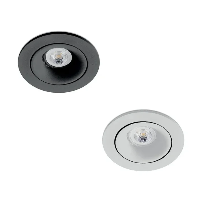 Faro Barcelona Argòn-R Round gu10 Adjustable Recessed downlight
