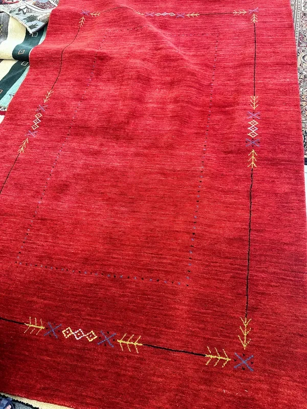 Fine Hand Knotted Tibetan Gabbeh Rug 5×7