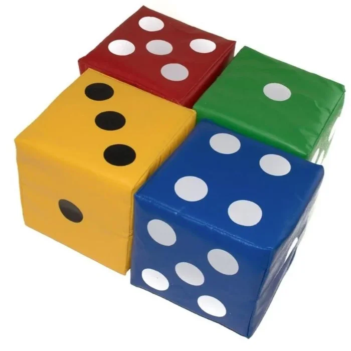 First-play Giant Softplay Dice x 4