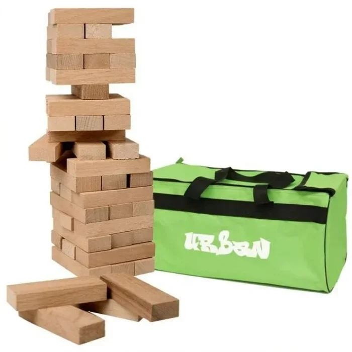 First-play Urban Gaint Wooden Stacking Tower