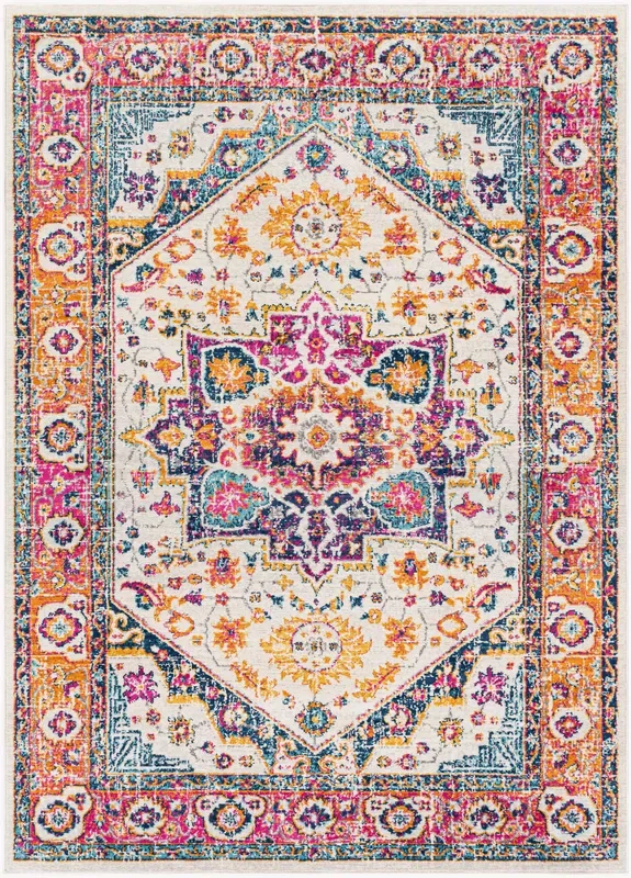 Floransa FSA-2316 8′ x 10′ Machine Woven Area Rug