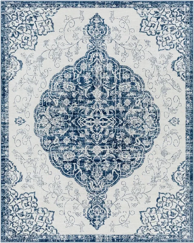 Floransa FSA-2323 8′ x 10′ Machine Woven Area Rug