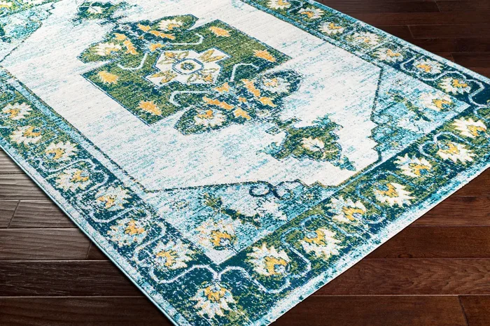 Floransa FSA-2355 8′ x 10′ Machine Woven Area Rug