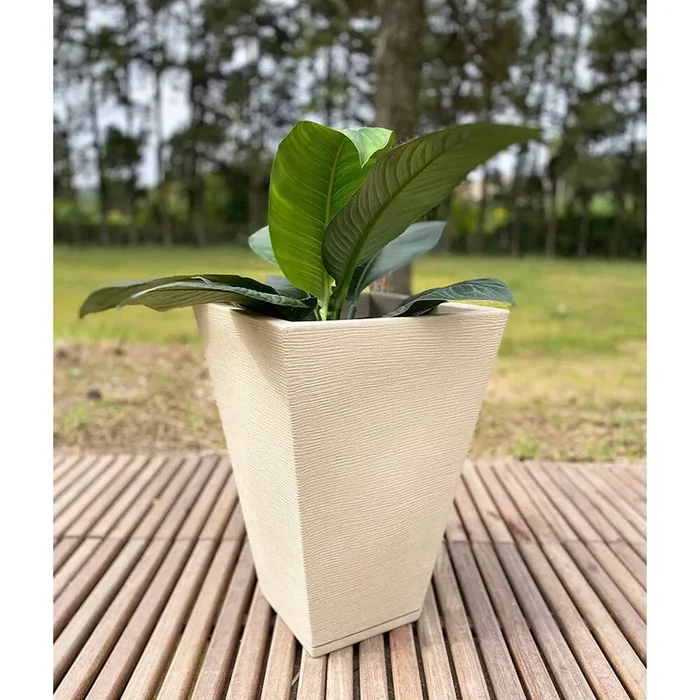 Floridis Zurique Planter – Beige Stone Effect