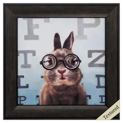 Framed Animal Wall Art “Four Eyes”