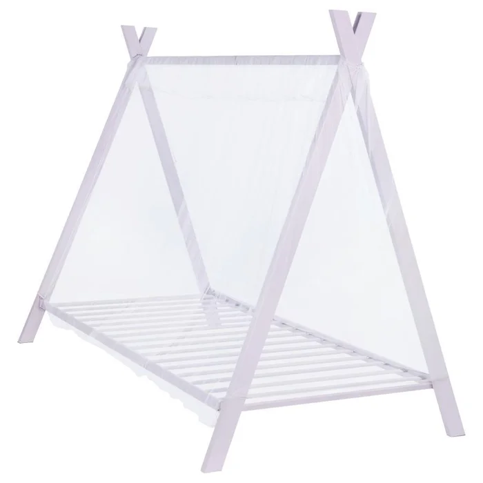 Fultonville – Metal Twin Tent Bed – Pink