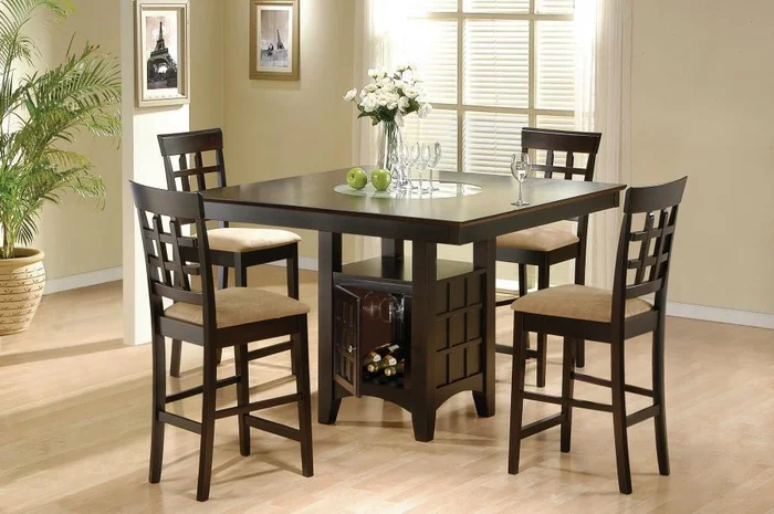 Gabriel – Square Counter Dining Room Set