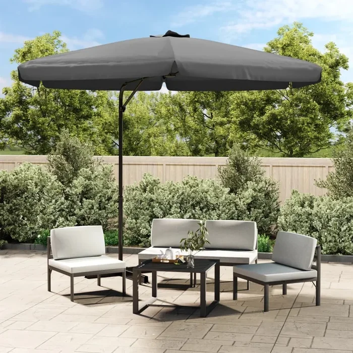 Garden Parasol With Steel Pole 300 Cm