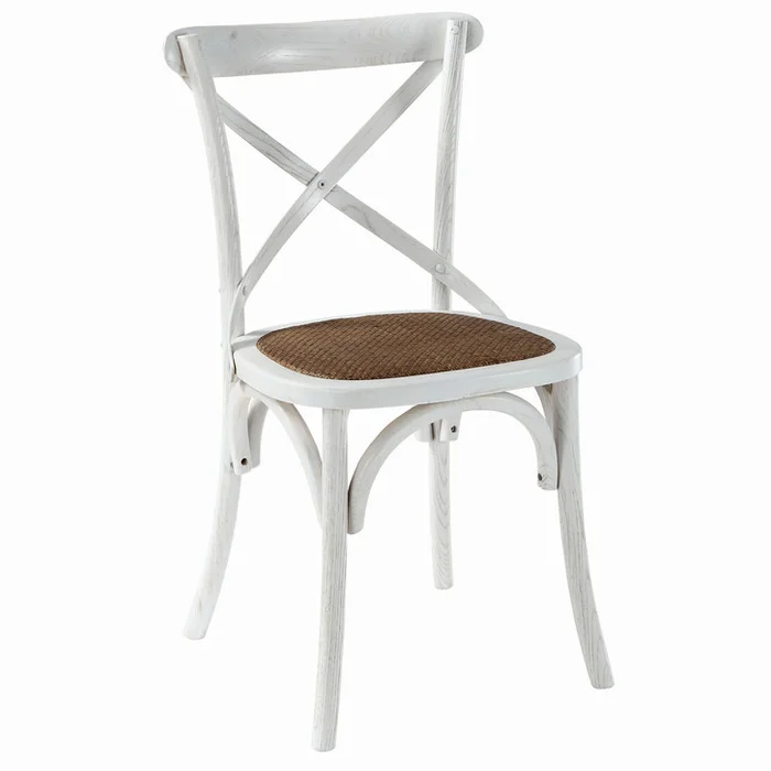 Gear Dining Side Chair in White