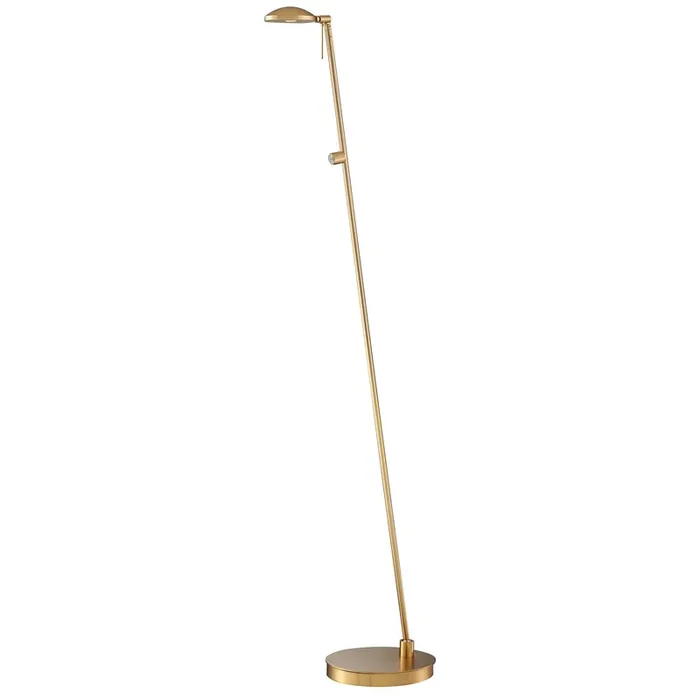 George Kovacs P4334-248 George’s Reading Room LED Pharmacy Floor Lamp -Honey Gold