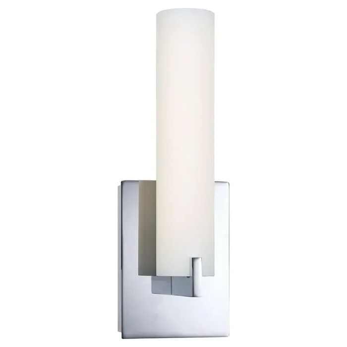 George Kovacs P5040-077-L Tube Chrome LED Wall Light Sconce