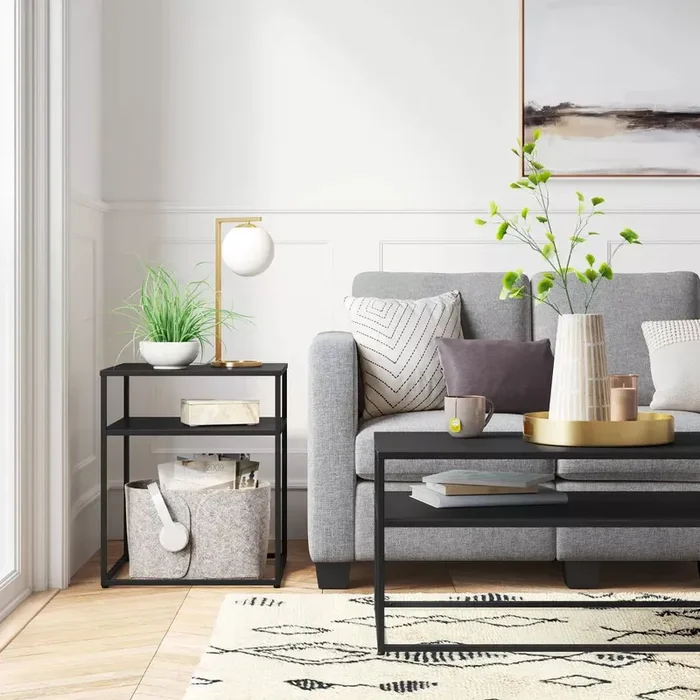 Glasgow Metal End Table