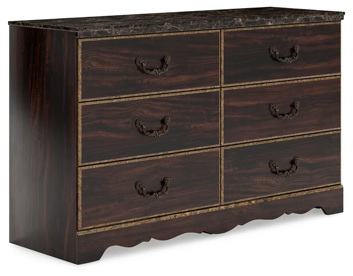 Glosmount – Two-tone – Six Drawer Dresser