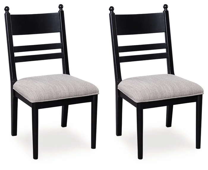 Greddinton – Dining Upholstered Side Chair (Set of 2)