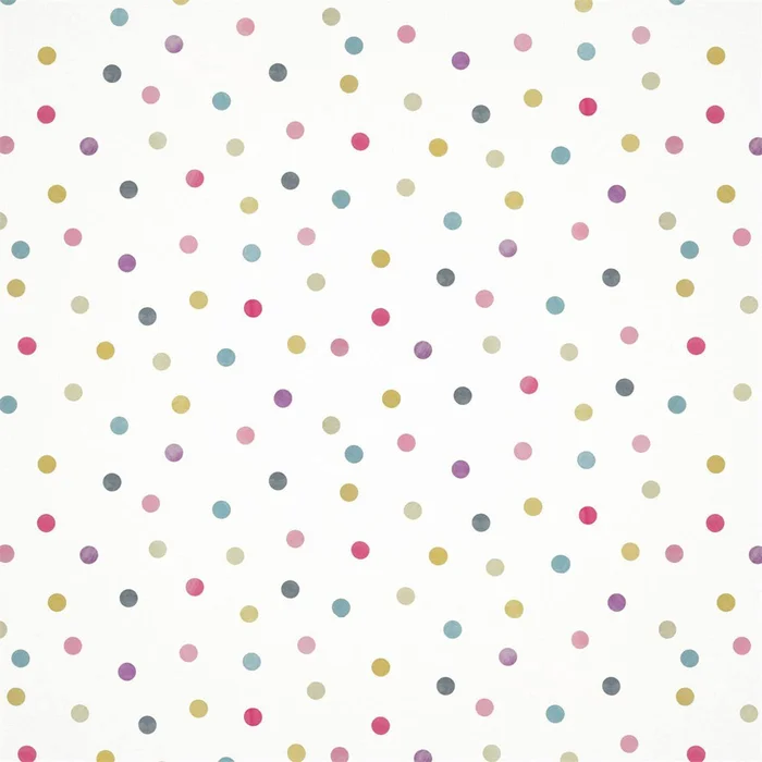 HARLEQUIN Bon Bon Wallpaper Spots Raspberry,Grape,Blossom Gravure Printed Wallpaper – HLTF112637