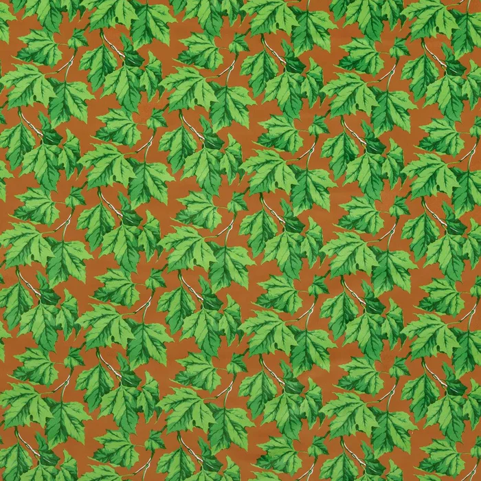 HARLEQUIN Dappled Leaf Fabric Leaves , Trees Emerald,Amber – HSRF121191