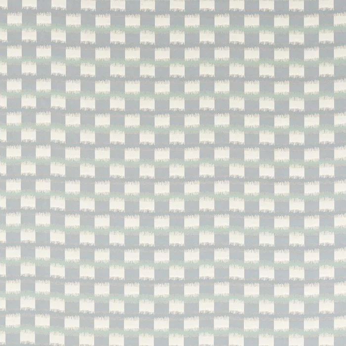 HARLEQUIN Haru Fabric Checks Cornflower,Mist – HKAF134579