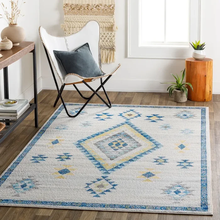 Harput HAP-1125 5′ x 7′ Machine Woven Area Rug